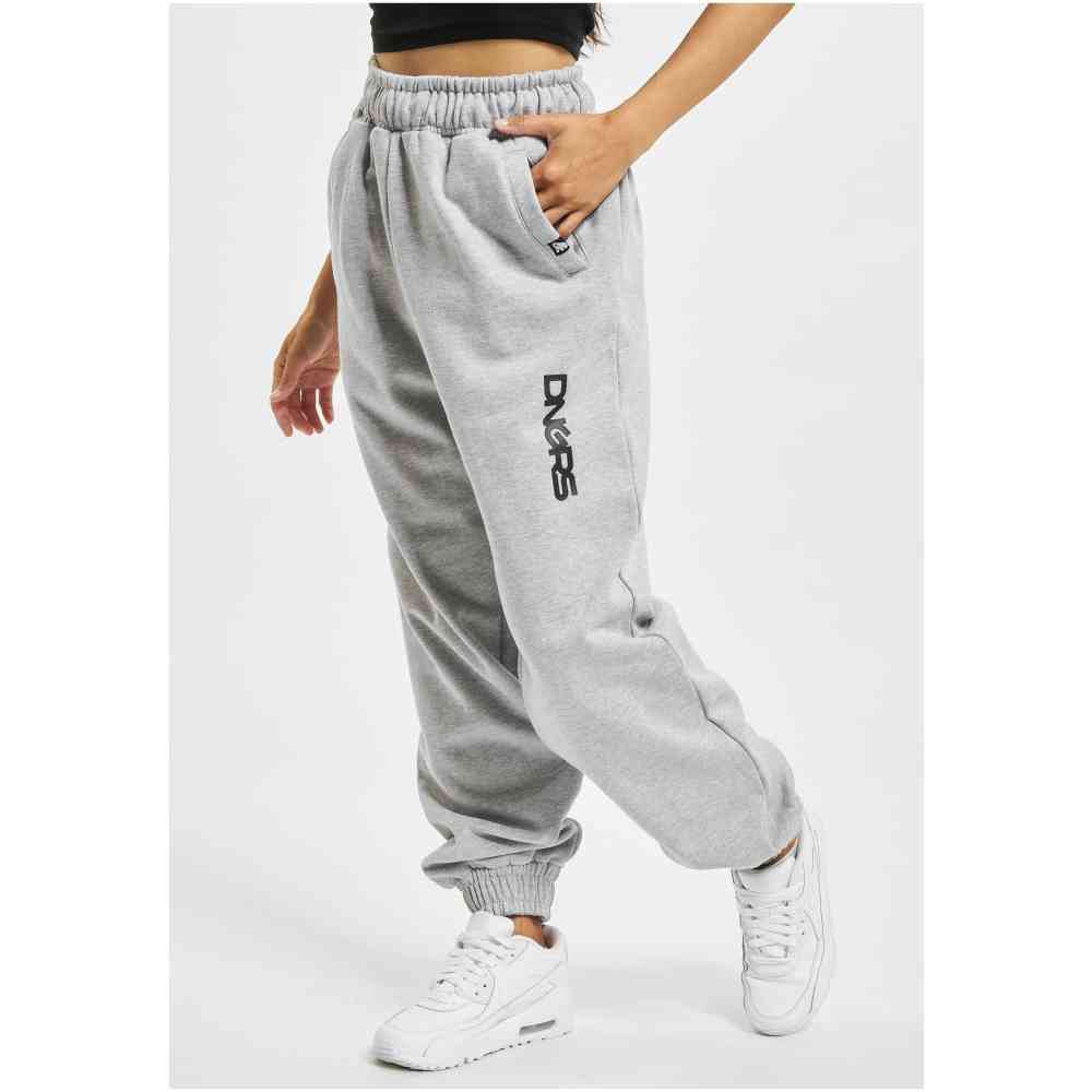 Dangerous DNGRS - Soft Dream Leila Logo Dames joggingbroek - Grijs